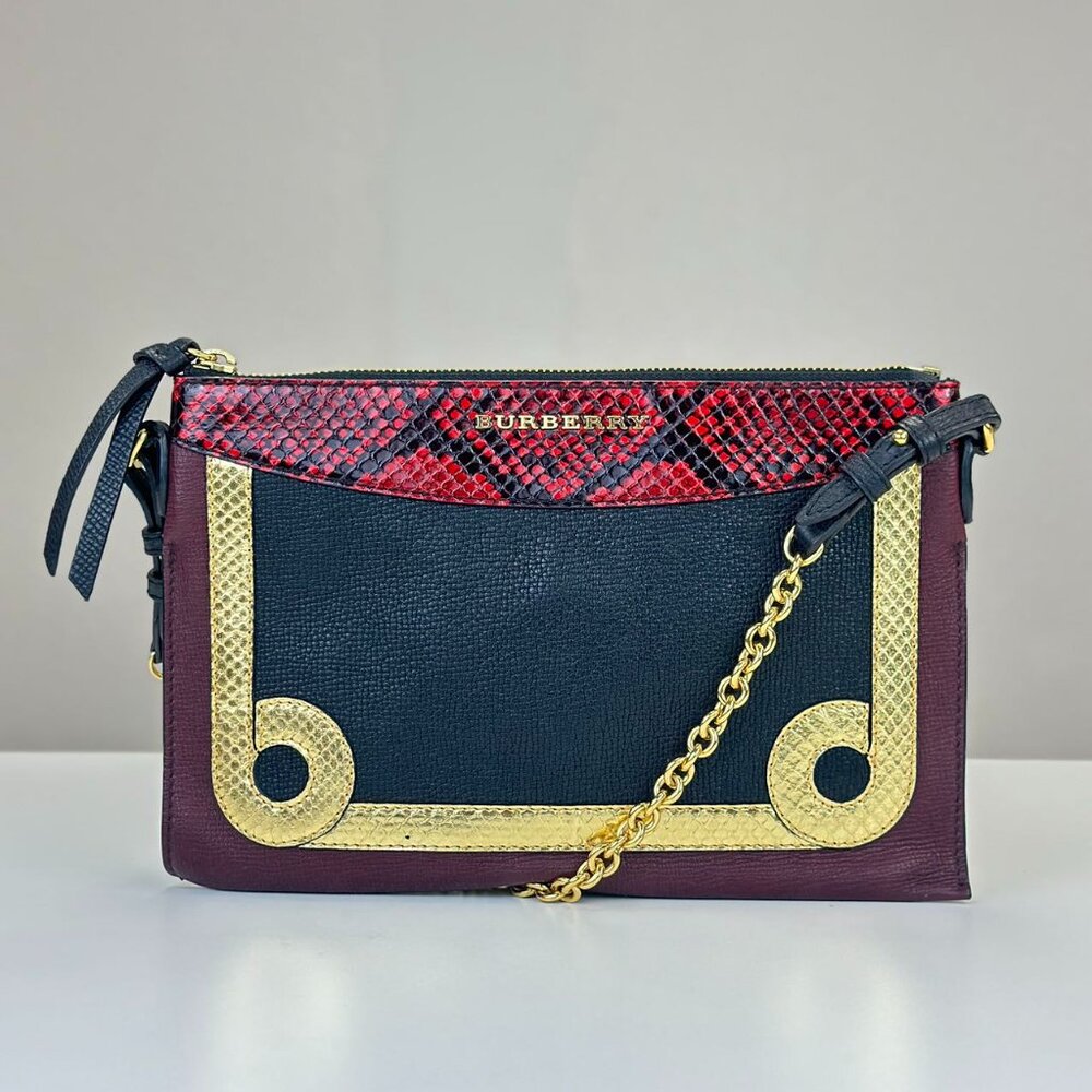 Burberry Leather Shoulder Bag Crossbody
